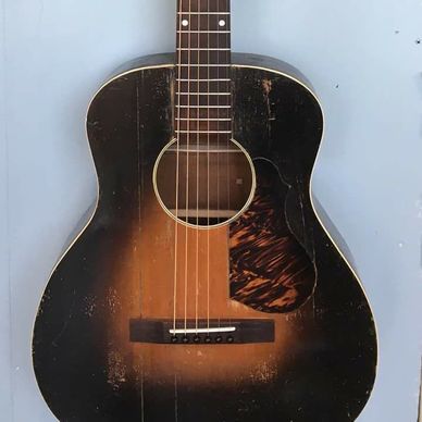 Final stages of guitar repair